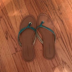 Banana republic flip flops